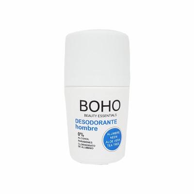 Desodorante roll on 0% hombre 50ml BOHO