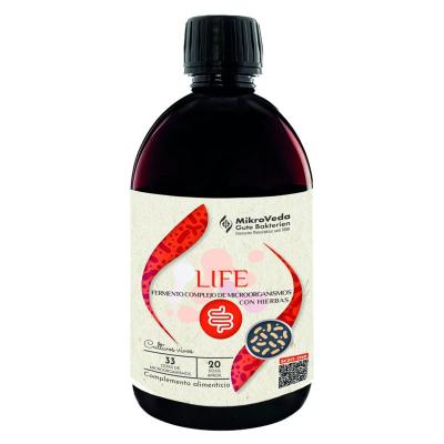 LIFE Fermento de microorganismos con hierbas Bio 500ml MikroVeda