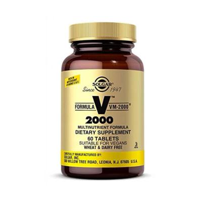 Formula VM-2000 Multinutrientes 60 comprimidos Solgar