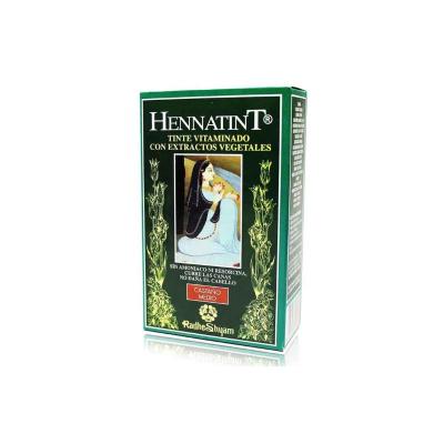 HennaTint 4 castaño medio 60ml+60ml Radhe Shyam