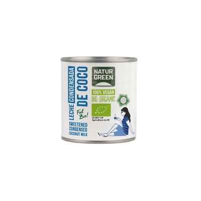 Leche condensada de coco bio 210ml Naturgreen