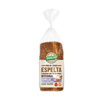 Pan molde espelta integral semillas Bio 400g Biocop