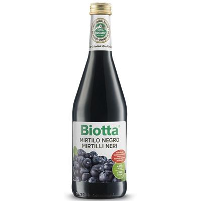 Jugo de Mirtilos Negros Bio 500ml Biotta