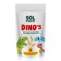 Galletas de Avena integral y fruta DINO'S (forma de dinosaurios) bio 90g Sol Natural