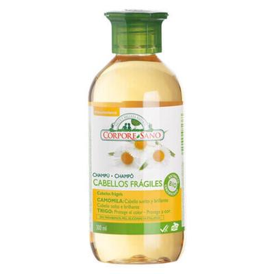 Champu camomila y trigo (fragiles y rubios) 300ml Corpore Sano