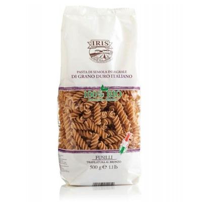 Fusilli de trigo integral BIO 500 g IRIS