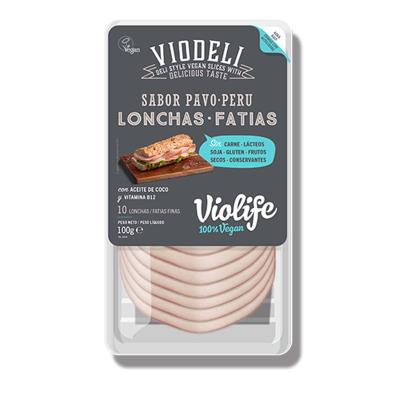 Lonchas vegetales sabor pavo 100gr Violife