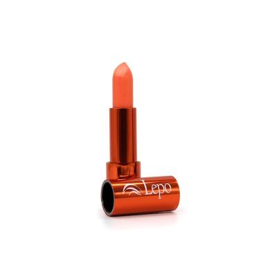 Barra labios cambiacolor PH sensible Naranja (tono coral suave) Lepo