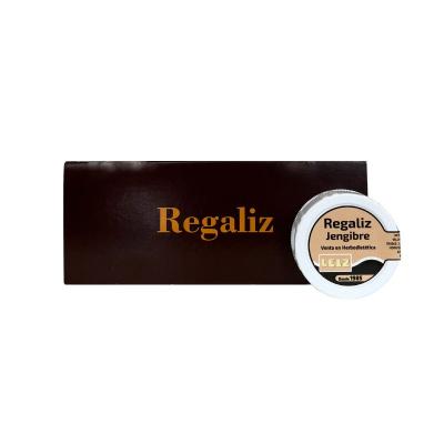 Pastillas de regaliz Jengibre 12x10g Leiz