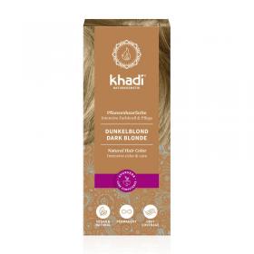 Tinte herbal Rubio Oscuro/Ceniza 100g Khadi