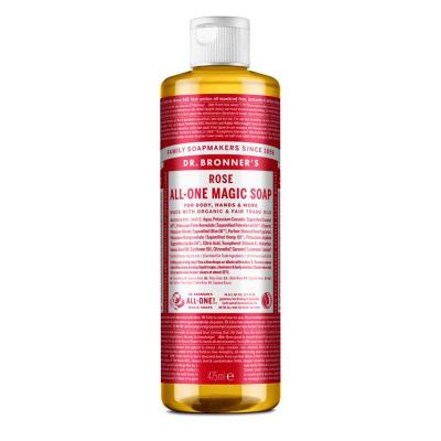 Jabon liquido rosas bio 475ml Dr. Bronner's