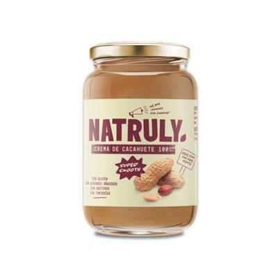 Crema de cacahuete Supersmooth 500g Natruly