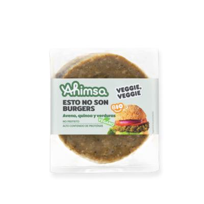 Hamburguesa Avena Quinoa y Verduras Bio 160g AHIMSA