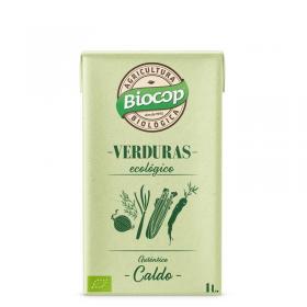 Caldo de Verduras autentico tetrabrik Bio 1L Biocop