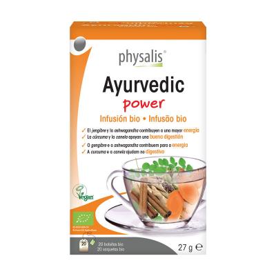 Ayurvedic power infusion Bio 20 filtros Physalis