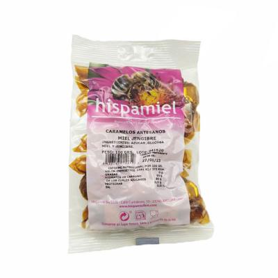 Caramelos Miel y Jengibre 100g Hispamiel