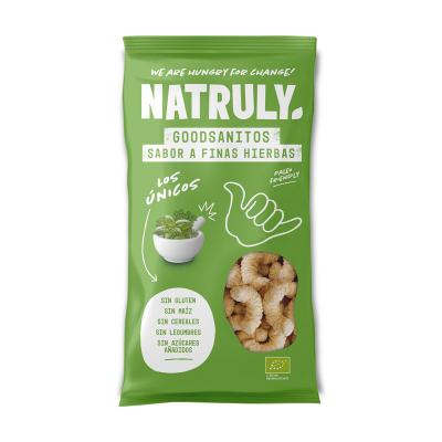 Gusanitos sabor Finas Hierbas BIO 70g Natruly