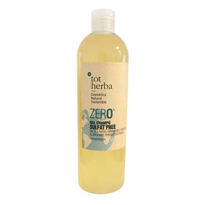 Gel-champu sin sulfatos ZERO% 500ml Tot herba