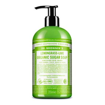 Jabon de Azucar Lemongras Lima 355ml Dr.  Bronner's