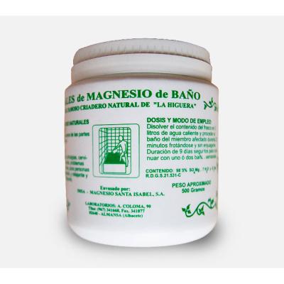 Sales de magnesio bote de 500 g Santa Isabel