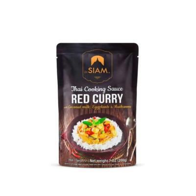 Salsa de curry rojo con vegetales 200g deSIAM