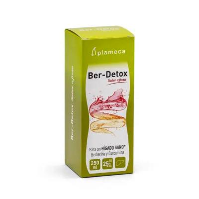 Ber-DetoX Sabor Fresa 250ml Plameca