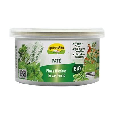 Pate finas hierbas girasol Bio 125g Granovita