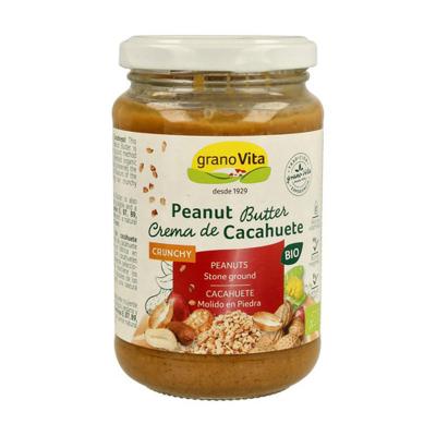 Crema de Cacahuete cruijiente (crunchy) Bio 350g Granovita