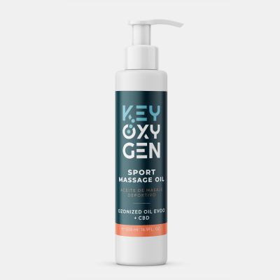 KeyOxygen Sport Massage Oil 500 ml