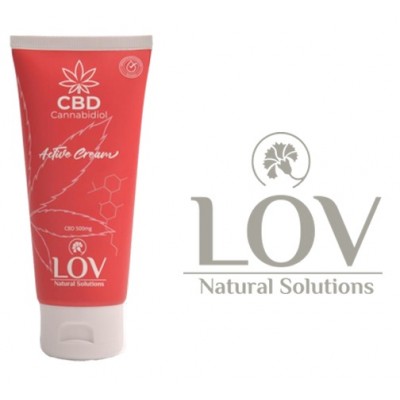 LOV ACTIVE CREAM CBD efecto calor