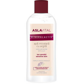 Agua micelar con arcilla