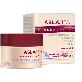Crema hidratante antipolución FPS10