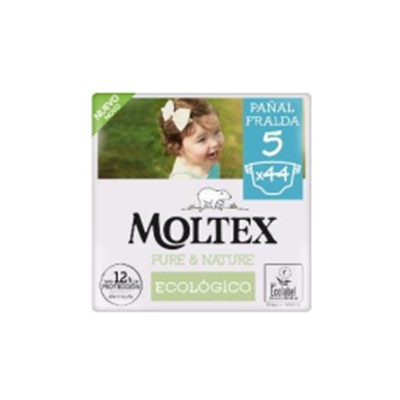 MOLTEX PURE & NATURE PAÑAL T5X44