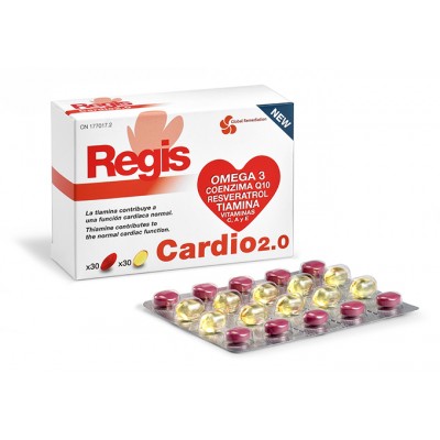 Regis Cardio 30 comprimidos + 30 perlas de Omega-3 Regis Global