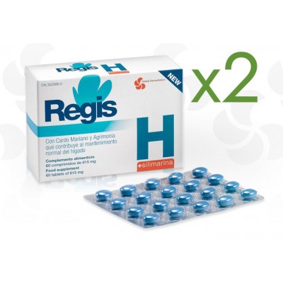 Pack Regis H Silimarina x2 60 comprimidos Regis Global