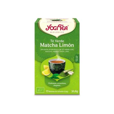 Yogi Tea Te verde Matcha Limon 17 filtros Bio