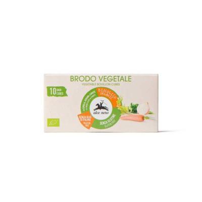 Cubitos de caldo vegetal bio 100 g Alce Nero