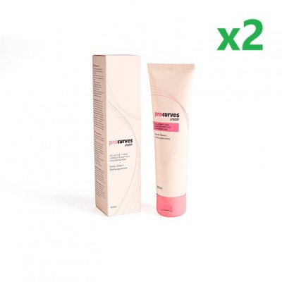 Pack Procurves Cream ayuda a aumentar los senos y reafirmarlos de forma natural x2 100ml