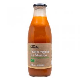 Fumet vegano sabor marisco 1 litro Carlota Organic