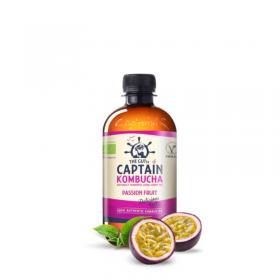 Kombucha Passion Fruit Bio 400ml Captain Kombucha