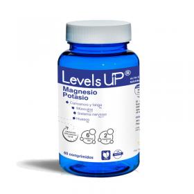 Magnesio y Potasio 60 comp Levels Up