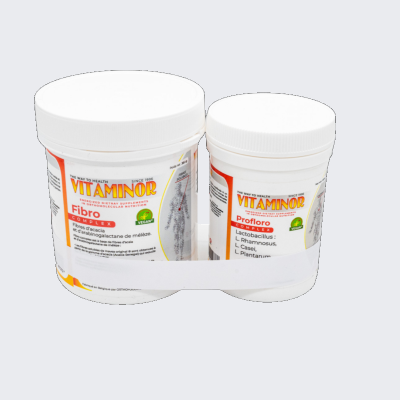 PACK FIBRO-PROFLORO Vegan (PREbioticos y PRObioticos) Vitaminor