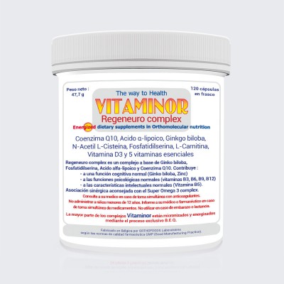 REGENEURO Complex 240 cápsulas Vitaminor