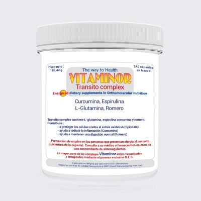 TRANSITO Complex 240 cápsulas Vitaminor