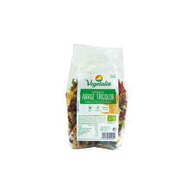Espirales de Arroz Tricolor Bio 500g Vegetalia