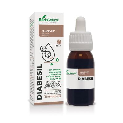 Composor Diabesil 17 Complex 50ml Soria Natural