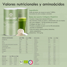 Caldo de huesos-colageno polvo BIO 300g Jarmino