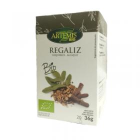 Regaliz Infusion Bio 20 filtros Artemis