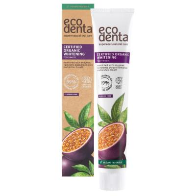 Pasta dental Blanqueadora fruta de la pasion con enzimas Bio 75ml EcoDenta