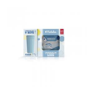 Pack Lavavajillas a mano polvo Ecocert 250g + Bote Natulim